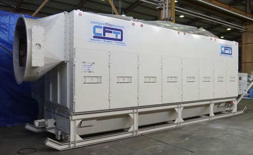 Sistema de evacuación de gas - HTKK 1-1200-2S - CFT GmbH - de polvo