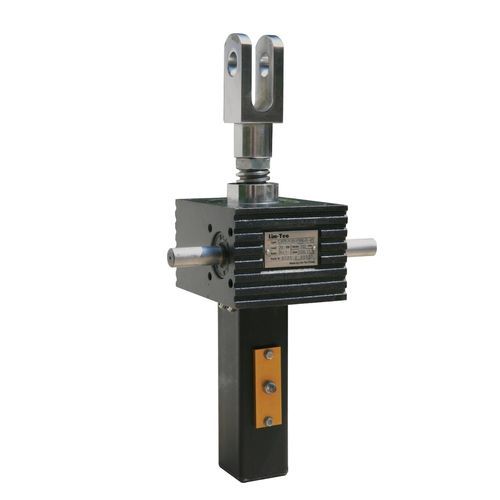 Gato de husillo de husillo de rosca trapecial - SJA series - Lim-Tec (Beijing) Transmission Equipment Co., Ltd. - de tornillo sin fin / tuerca de seguridad / con brida