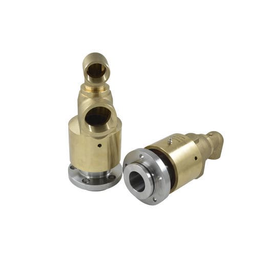 Racor giratorio para agua - DGR001800 - Dewel Machinery Technology Co.,Ltd - para aire / para fluido refrigerante / de pasos múltiples
