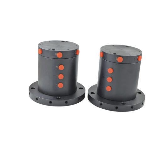 Racor giratorio para aceite - DR series - Dewel Machinery Technology Co.,Ltd - para aire / de 16 pasos / hidráulico