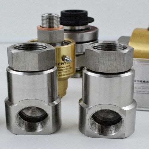 Racor giratorio para agua - SN - Dewel Machinery Technology Co.,Ltd - para aire / para aceite / para vapor