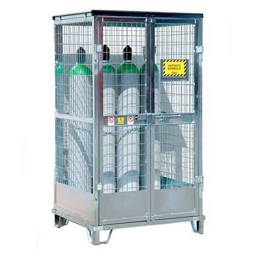 Armario de almacenamiento - PBO 11 CBZ - Justrite Italia SRL - de suelo / con puerta / de acero