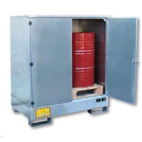 Armario para barriles - ECO Z series  - Justrite Italia SRL - de almacenamiento / de suelo / con puertas dobles