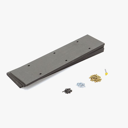 Placa de fijación rectangular - Mekanika