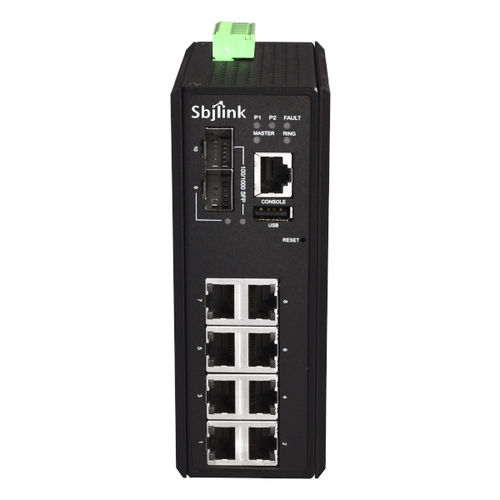 Conmutador Ethernet administrable - RPT-2010G-X4 - Sbjlink/Subject Link Inc. - 10 puertos / de nivel 2 / Gigabit Ethernet