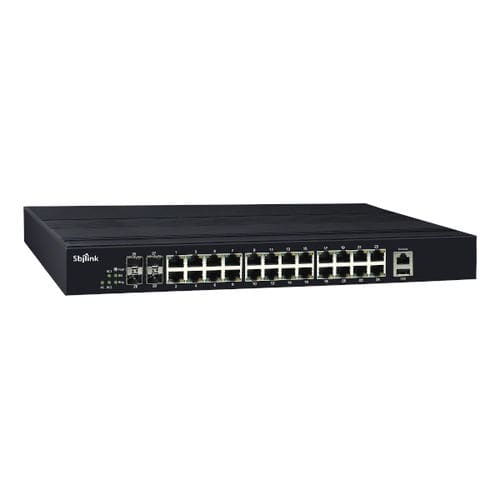 Conmutador Ethernet administrable - FLC-3028G-4F-X2 - Sbjlink/Subject Link Inc. - 28 puertos / de nivel 2 / Gigabit Ethernet