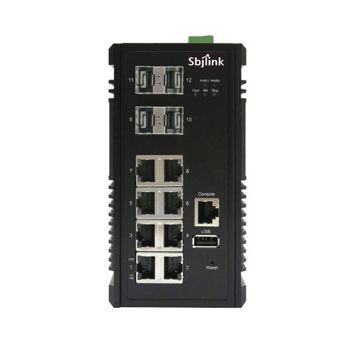 Conmutador Ethernet administrable - RPT-2012X-4F-X2 - Sbjlink/Subject Link Inc. - 12 puertos / de nivel 2 / Gigabit Ethernet