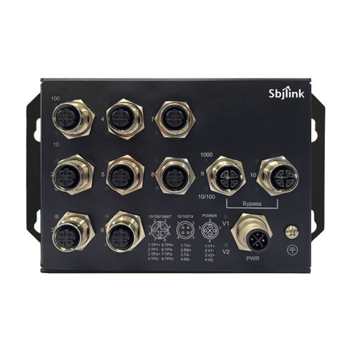 Conmutador Ethernet no administrable - RPT-M1810P-2G-T-X2 - Sbjlink/Subject Link Inc. - 10 puertos / 10/100BaseT(X) / Gigabit Ethernet