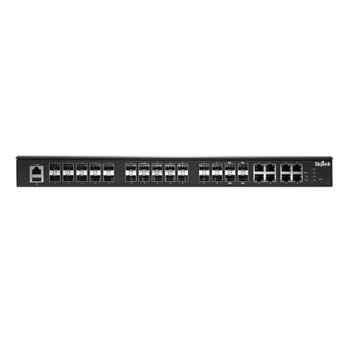 Conmutador Ethernet industrial - FLC-2036G-24F4XF-T-X2 - Sbjlink/Subject Link Inc. - administrable / 8 puertos / 24 puertos