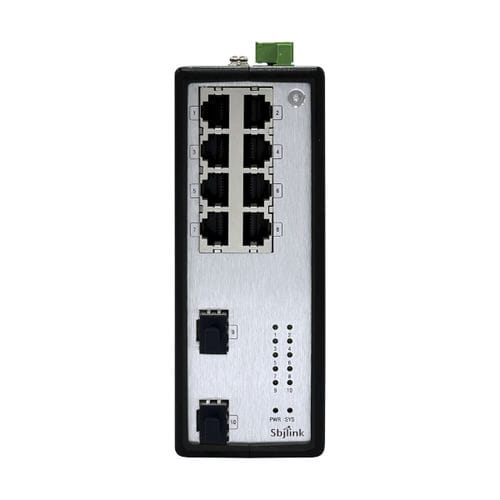 Conmutador Ethernet industrial - RPT-2010G-2F-T-X6M - Sbjlink/Subject Link Inc. - administrable / 10 puertos / puerto Layer 2
