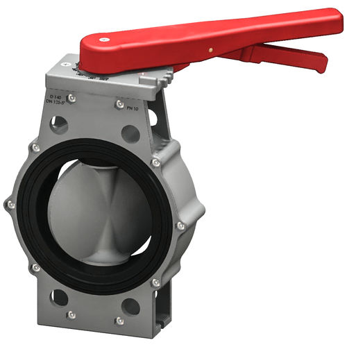 Válvula de mariposa - BV10  - FLAPCON VALVES AND AUTOMATION SYSTEMS CO LTD - de palanca / neumática / eléctrica