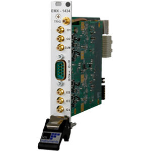 Tarjeta de adquisición de datos PXI Express - EMX-1434 - AMETEK VTI Instruments - 4 canales / multifunciones
