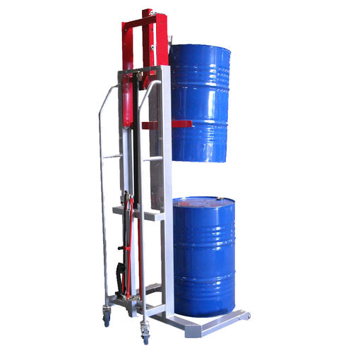 Elevador para barriles hidráulico - LEVFIX - Manuvit - para multiproductos