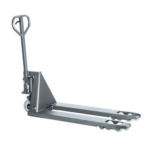 Transpaleta de acero inoxidable - Manuvit - manual / para la industria agroalimentaria / para entornos corrosivos