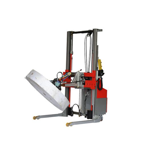 Apiladora semieléctrica - LEV600 PALVIT - Manuvit - manual / con operador a pie / 12 V