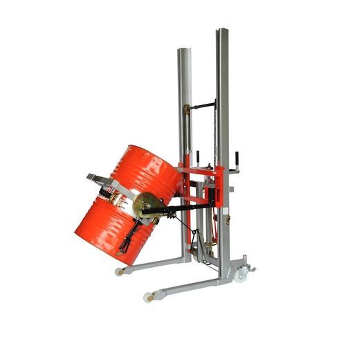 Apiladora manual - LEV600-p43 - Manuvit - semieléctrica / con operador a pie / para barriles