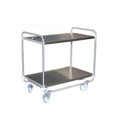 Carretilla de transporte - Manuvit - de acero inoxidable / 2 niveles / 3 niveles
