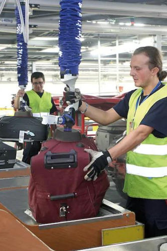 Sistema de elevación de mando - Manuvit - para la industria