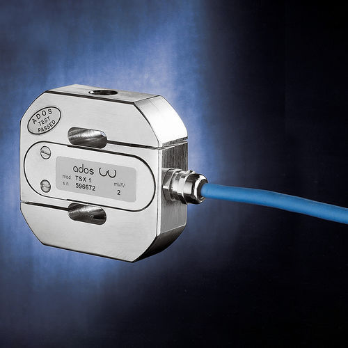 Célula de carga de tracción compresión - TSX series - ADOS - en S / de galga extensométrica / de pesaje