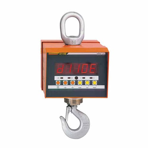 Gancho pesador digital - D110E series  - ADOS - con pantalla LED / con batería recargable / IP65