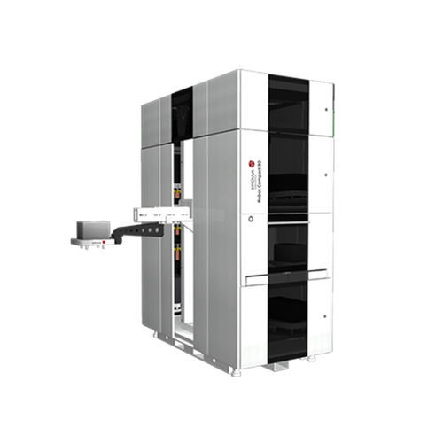 Célula robotizada de carga - EROWA - de descarga / para máquina herramienta / compacta