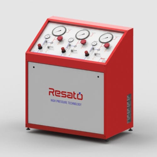 Unidad de prueba en presión para taller - HBU  - RESATO High Pressure Technology - accionada por aire / con sobrepresor