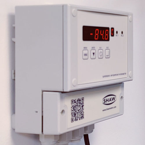 Higrómetro para aire comprimido - Superdew 3 WP - Shaw Moisture Meters - industrial / con pantalla LED / para instalación en pared