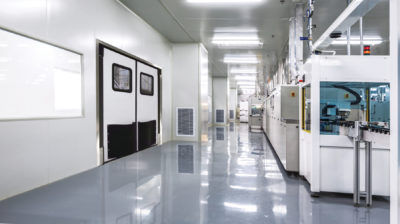 Puerta corredera - XHD  - TMI, LLC - de acero inoxidable / de aluminio / de polietileno