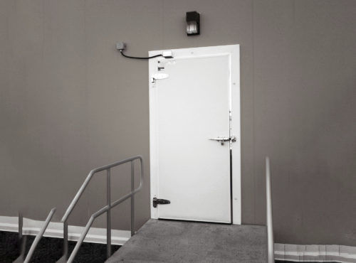 Puerta abatible - ColdGuard  - TMI, LLC - de PRFV / de fibra de vidrio / para interior