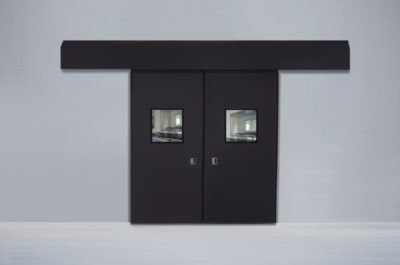 Puerta corredera - 61000 - TMI, LLC - de acero inoxidable / de acero / de fibra de vidrio