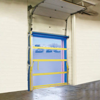 Puerta enrollable - Screen-Pro® - TMI, LLC - de aluminio / para interior / industrial