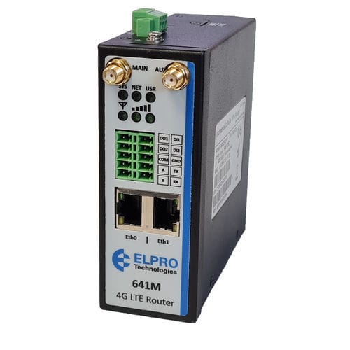Pasarela industrial - 641M-2 - ELPRO Technologies - IoT / 3G / Ethernet