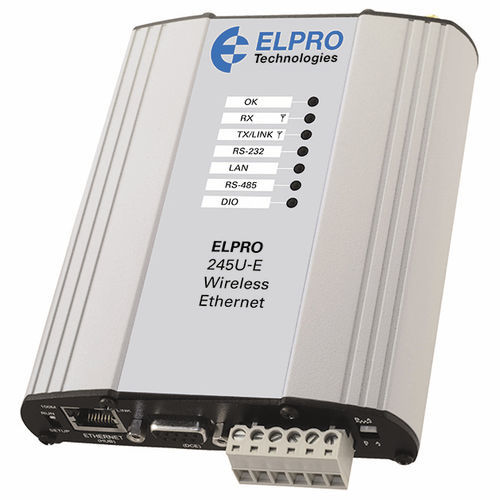 Módem de datos - 245U-E - ELPRO Technologies - IP / Ethernet / para red