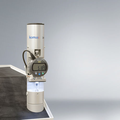 Instrumento de medida altura de engaste - Komax 341 - Komax AG - digital / LED