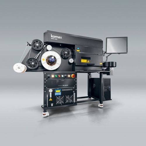 Máquina de marcado láser UV - MRO200 B/S/XS - Komax AG - compacta / ligera / automática