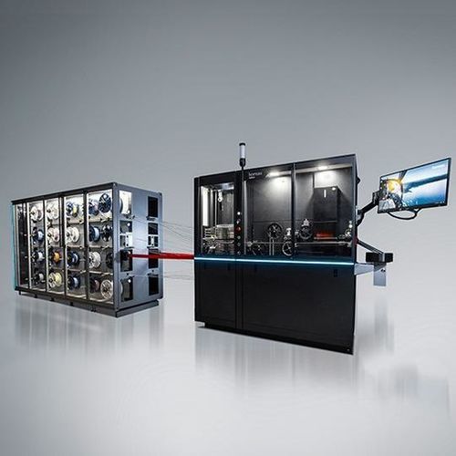 Máquina de corte de hilo - Optima 400 - Komax AG - láser UV / para material plástico / de cables