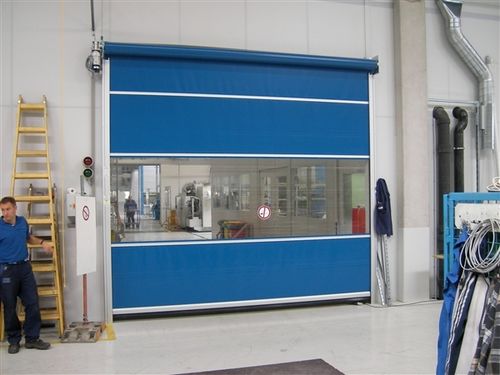 Puerta enrollable - Minirapid AL - ITW Torsysteme - de PVC / industrial / para interior