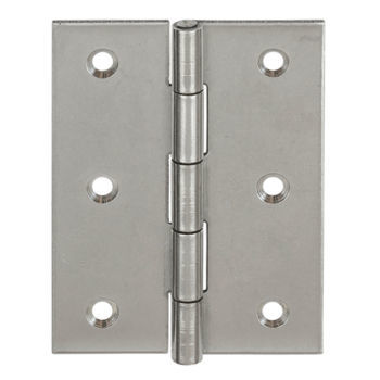 Bisagra plana - 010502060 - Vormann - de acero inoxidable / atornillable / 180°