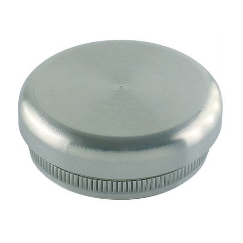 Capuchón de extremo press fit - 006009041RF - Vormann - redondo / de acero inoxidable / de protección