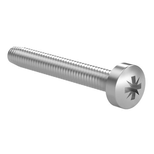 Tornillo de cabeza alomada - DIN 7500 CZ - Lederer - Pozidriv / de rosca