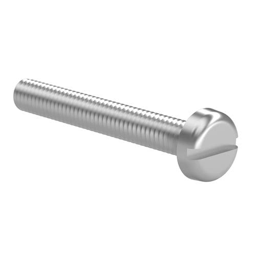 Tornillo de cabeza alomada - ISO 1580 - Lederer - ranurado