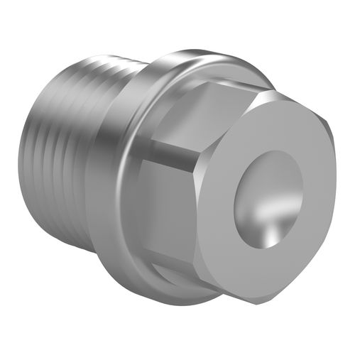 Tapón hexagonal - DIN 910  - Lederer - cilíndrico / roscado / de metal