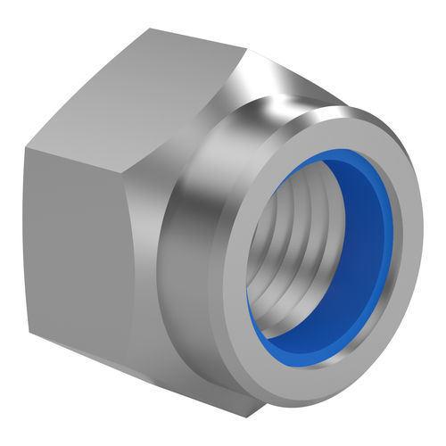 Tuerca hexagonal - ISO 7040 - Lederer - de acero / autofrenadas