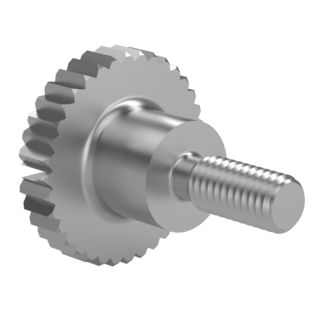 Tornillo moleteado de resalto - DIN 464, DIN 465 - Lederer