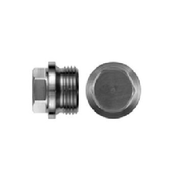 Tapón cilíndrico - DIN 910 G - Lederer - hexagonal / roscado / sin rosca