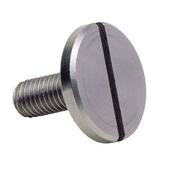 Tornillo de cabeza alomada - DIN 921 - Albert Pasvahl - ranurado / de acero inoxidable