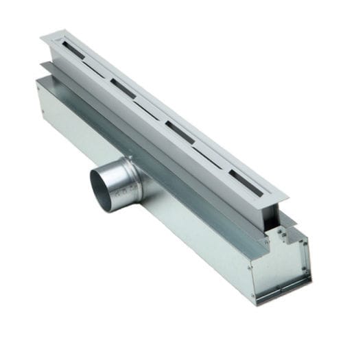 Difusor de aire de sección rectangular - LDU - LTG Aktiengesellschaft - de suelo / con abertura