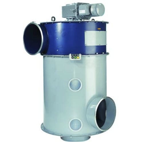 Compactador de basura con papel separador - FK series - LTG Aktiengesellschaft - para plástico / para textiles / estacionario
