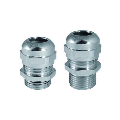 Prensaestopas de latón niquelado - K100-1-zz-EX series - Jacob GmbH - antideflagrante / IP68 / IP66