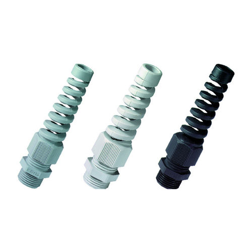 Prensaestopas con protector espiral flex - metric 500xxMxxPABSzzzz, Pg 50.0xx PABSzzzz - Jacob GmbH - de poliamida / IP68 / métrico
